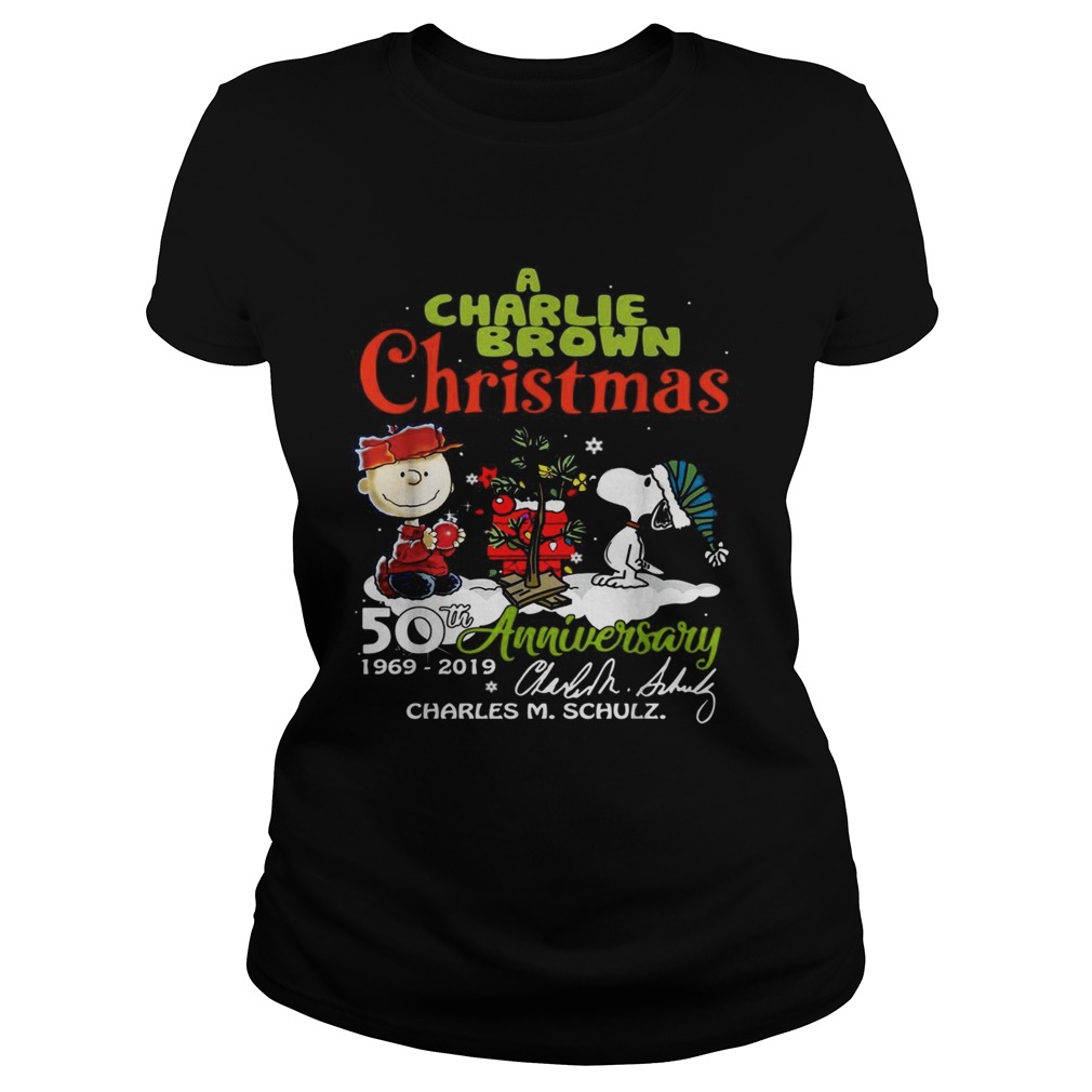 1572682872A Charlie Brown Christmas 50th Anniversary 1969-2019 signature Classic Ladies