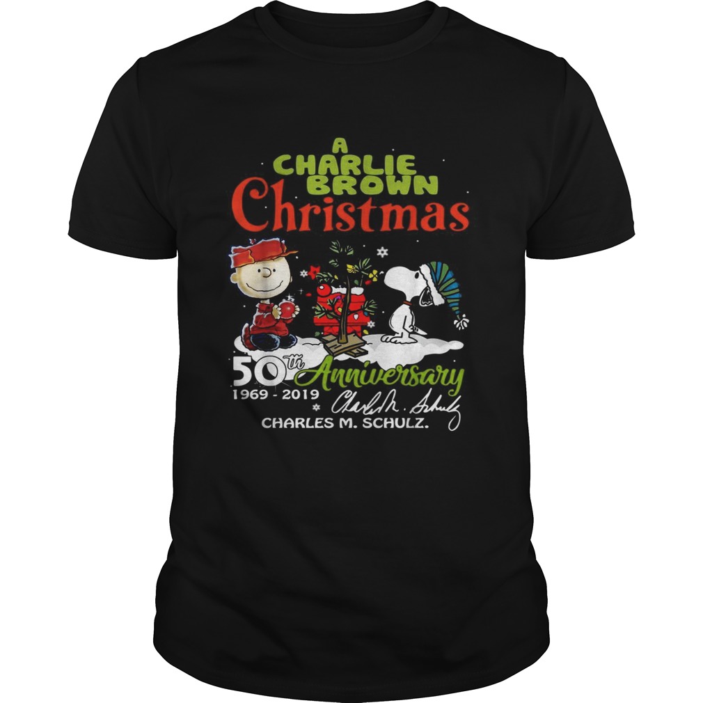 A Charlie Brown Christmas 50th Anniversary 1969-2019 signature shirt