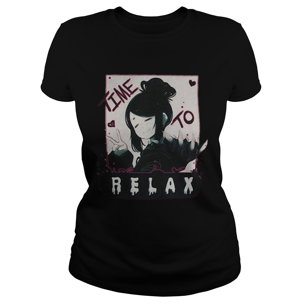 1572683618Shep Halloween Time To Relax Shirt Classic Ladies