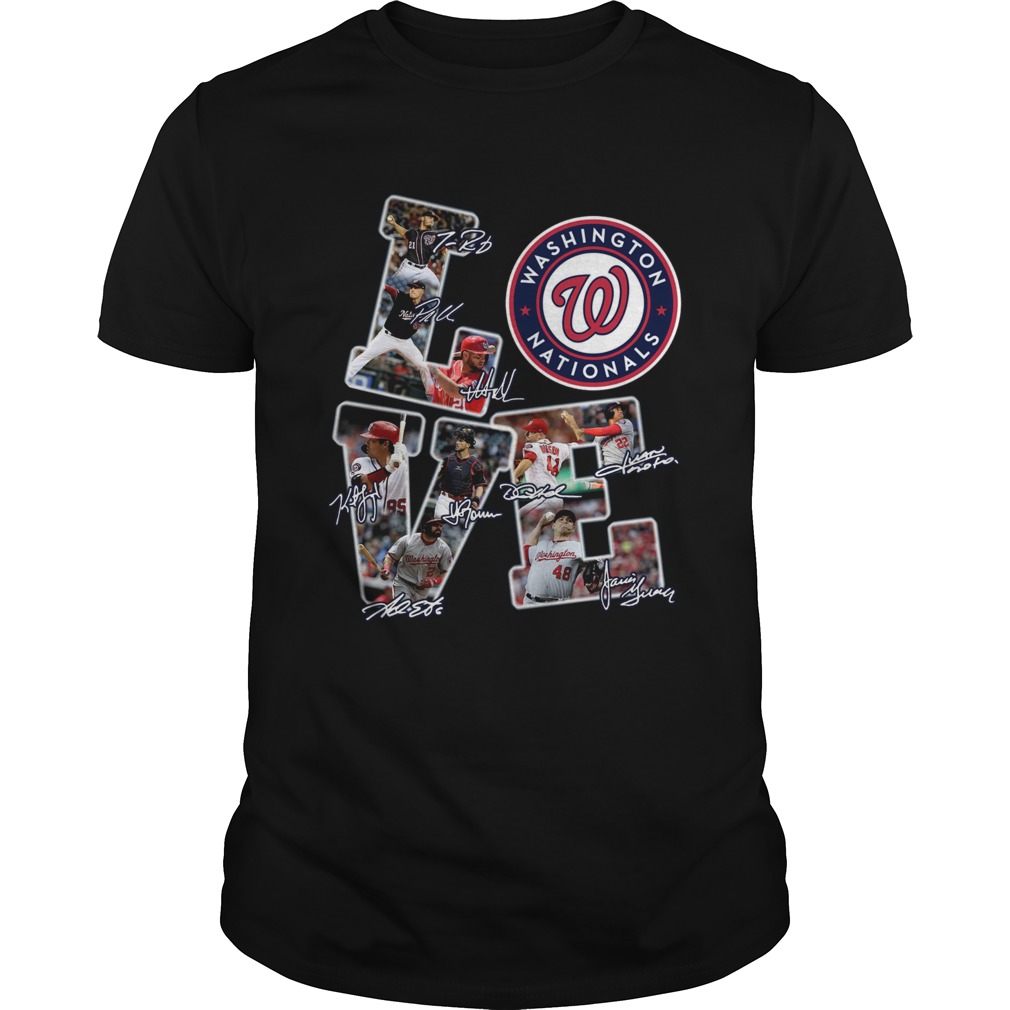 Love Nationals League Signature Shirt