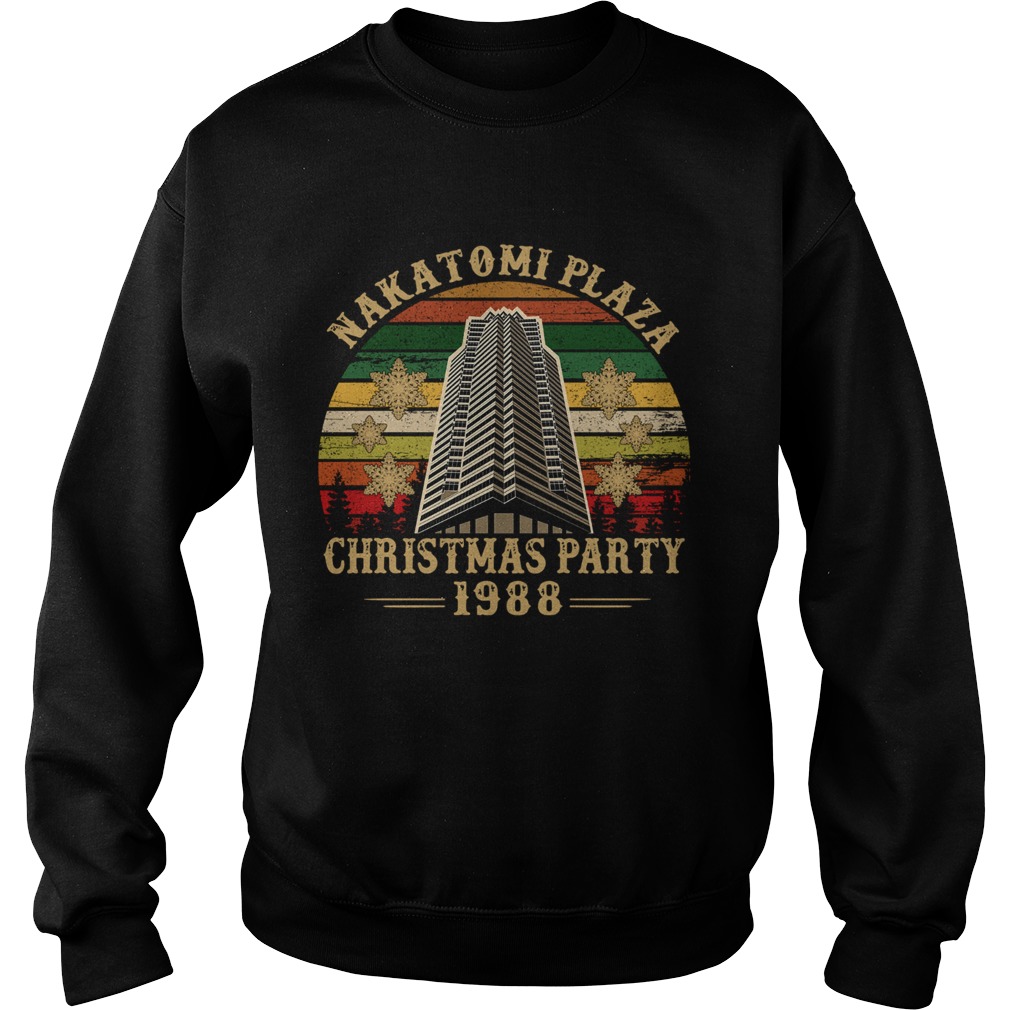 1572685947Nakatomi Plaza Chirtmast Party 1988 Vitage Shirt Sweatshirt