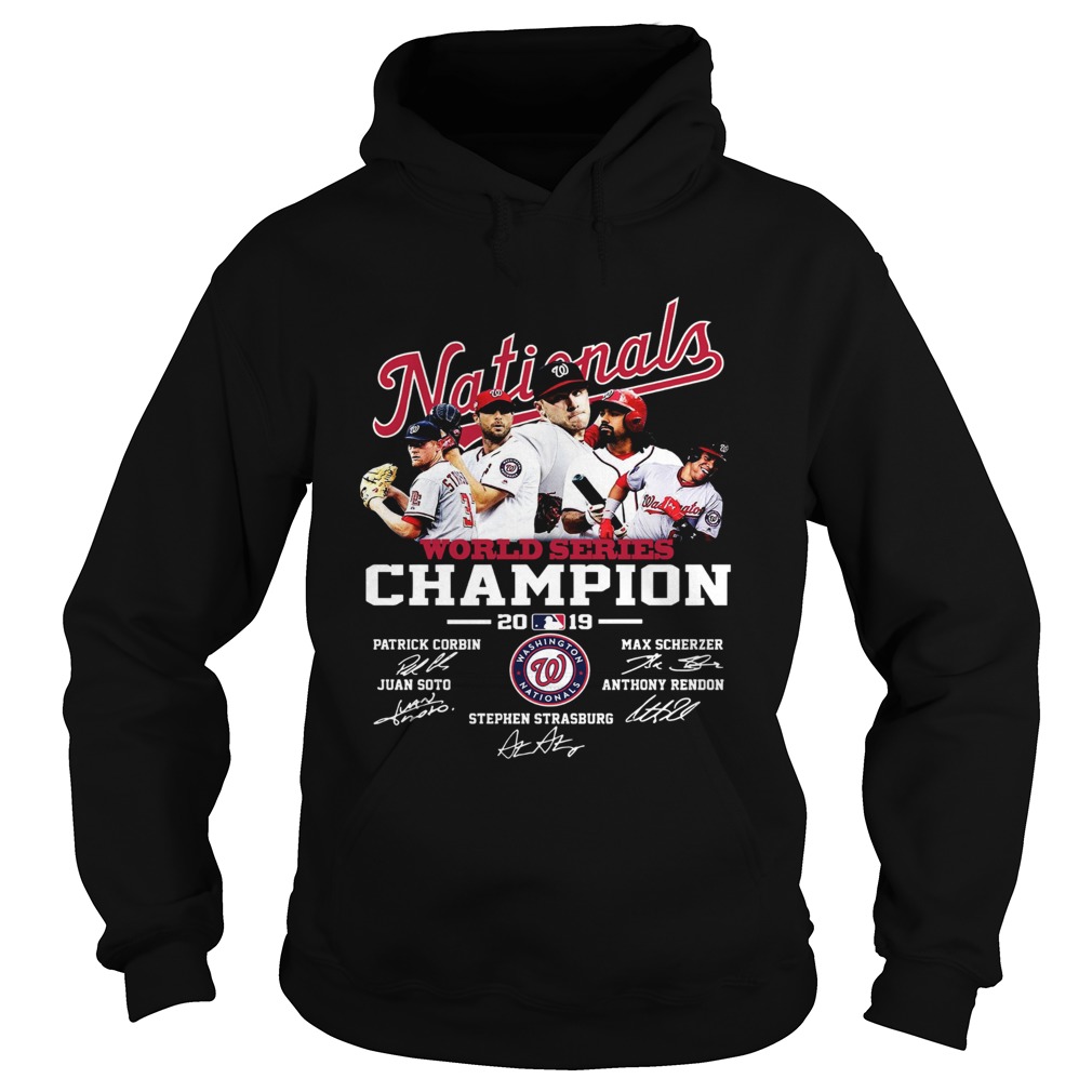 1572686053Nationals World Series 2019 Signatures Shirt Hoodie