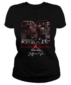 1572686116Nba 23 Michael Jordan Signature Shirt Classic Ladies