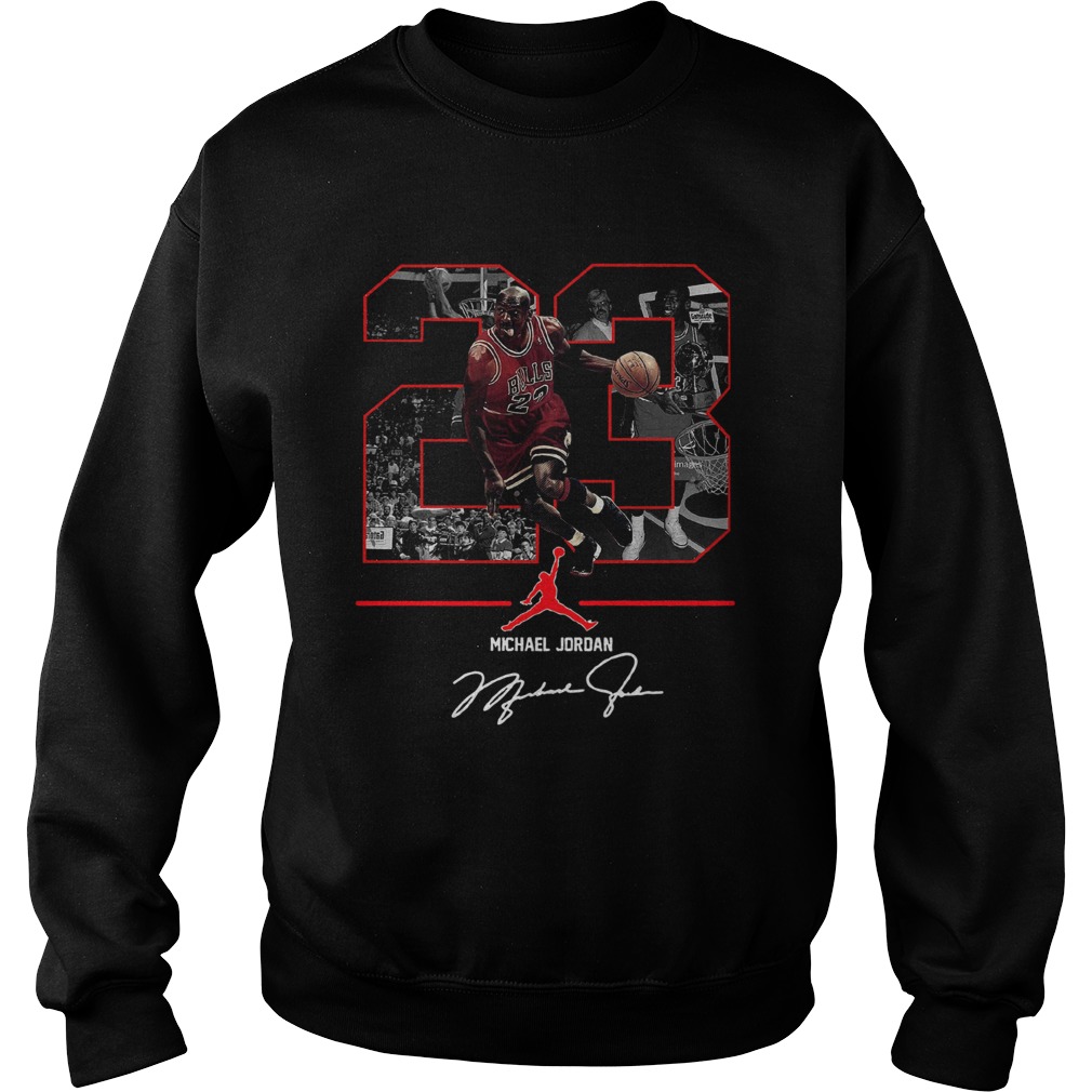 1572686116Nba 23 Michael Jordan Signature Shirt Sweatshirt