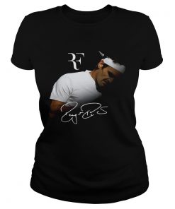 1572686244Rf Roger Federer Signed Shirt Classic Ladies