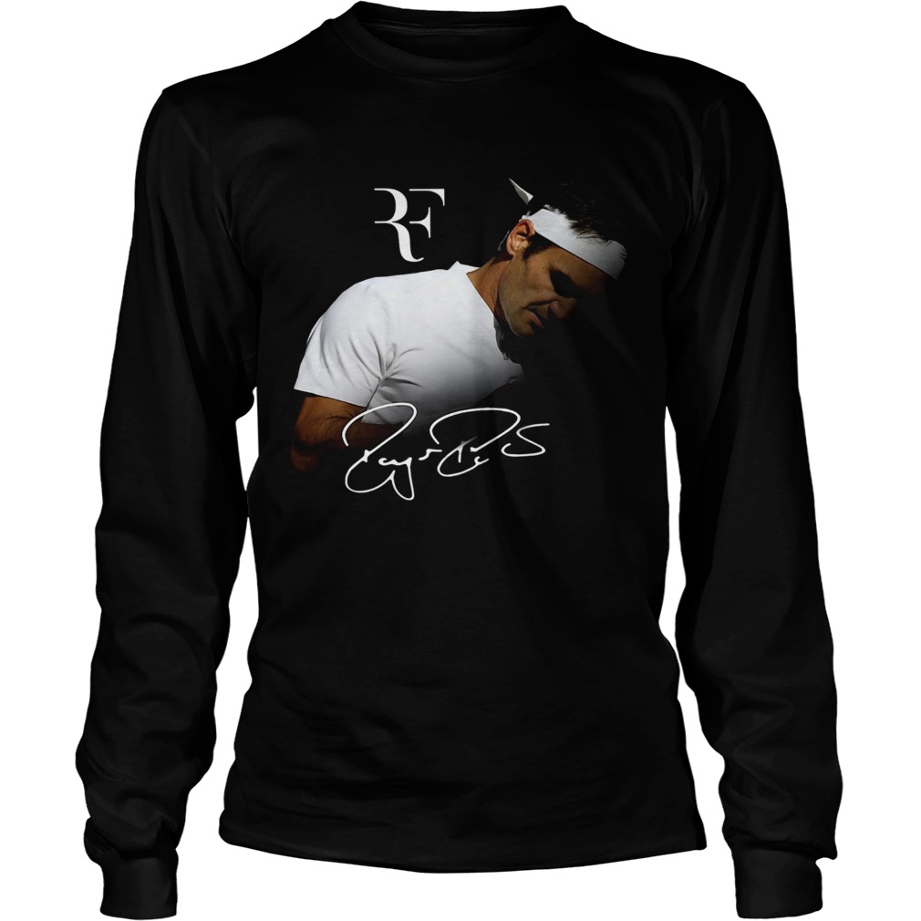 1572686244Rf Roger Federer Signed Shirt LongSleeve