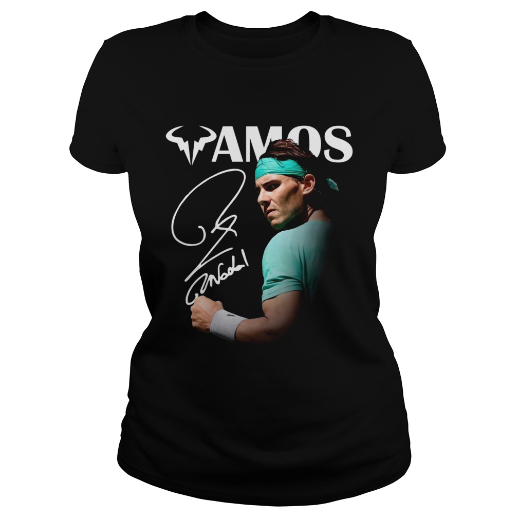 1572686666Vamos Rafael Nadal Signature Shirt Classic Ladies