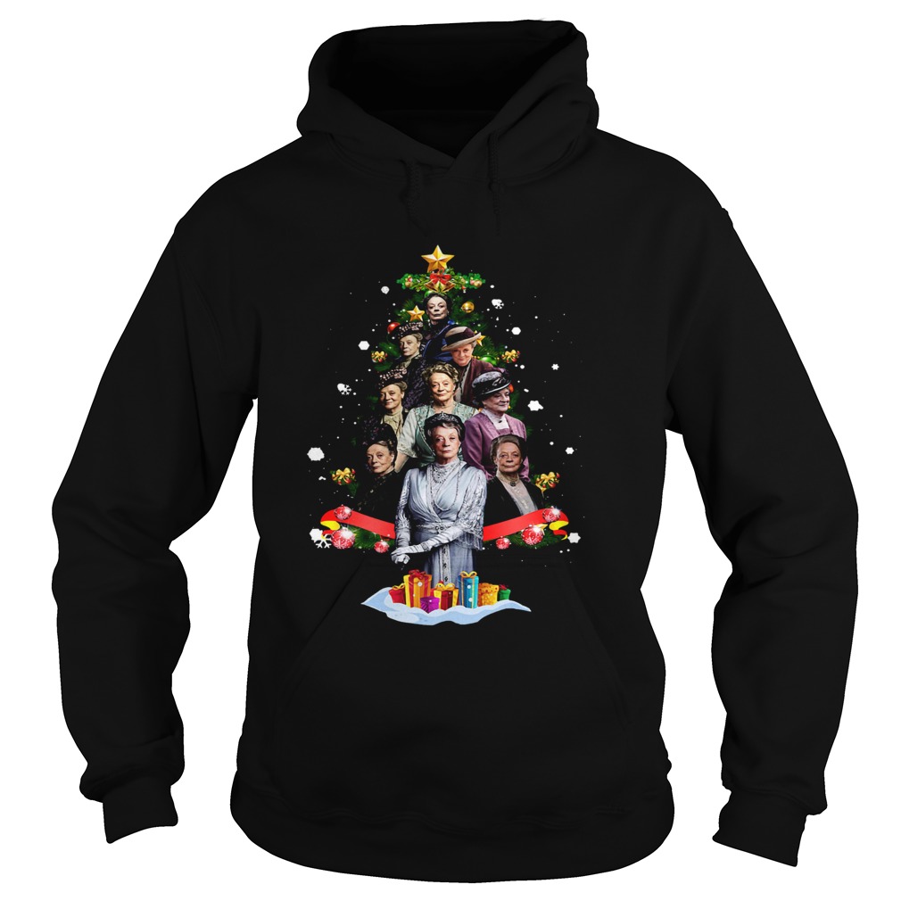 1572686715Violet Crawley Downton Abbey Christmas Tree Shirt Hoodie