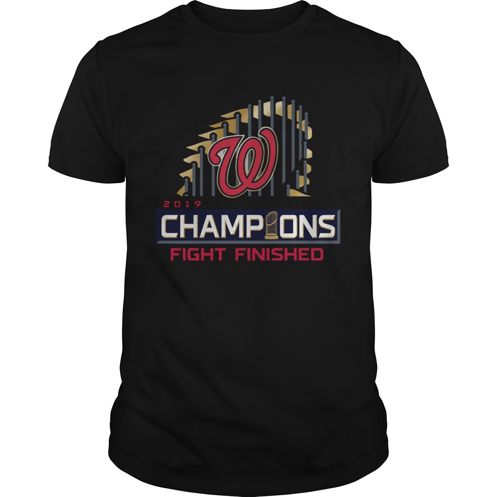 Washington Nationals champions fight finished shirt