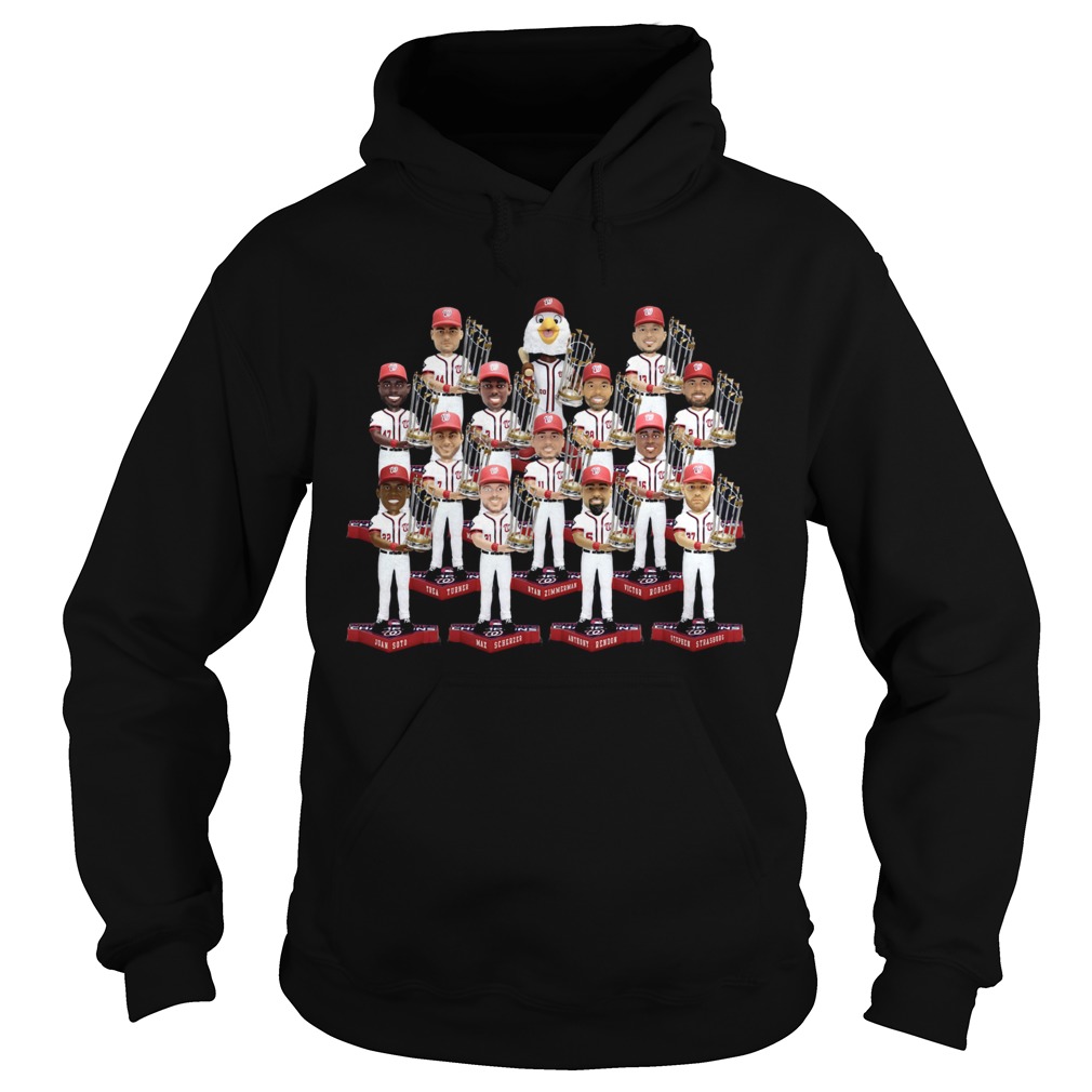 1572836884Washington Nationals World Series Champs Bobbleheads Hoodie