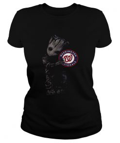 1572837079Baby Groot Hug Washington Nationals  Classic Ladies