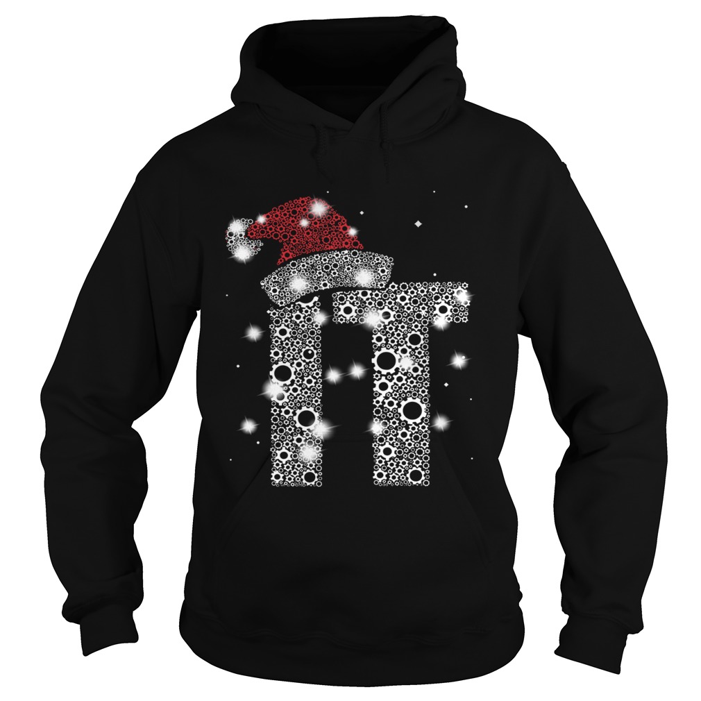 1572837280Information Technology Diamond Santa Christmas Hoodie