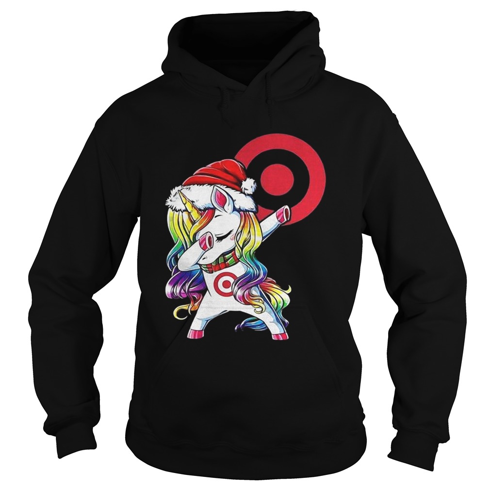 1572839615Target corporation dabbing Unicorn christmas Hoodie