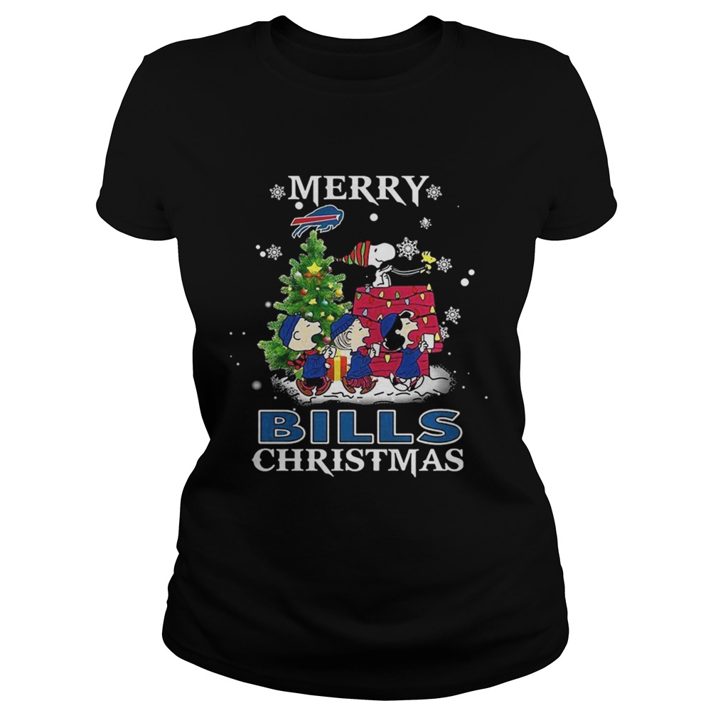 1572839950Snoopy merry Buffalo Bills Christmas Classic Ladies