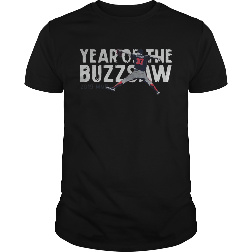 Stephen Strasburg Year Of The Buzz Saw 2019 MVP shirt