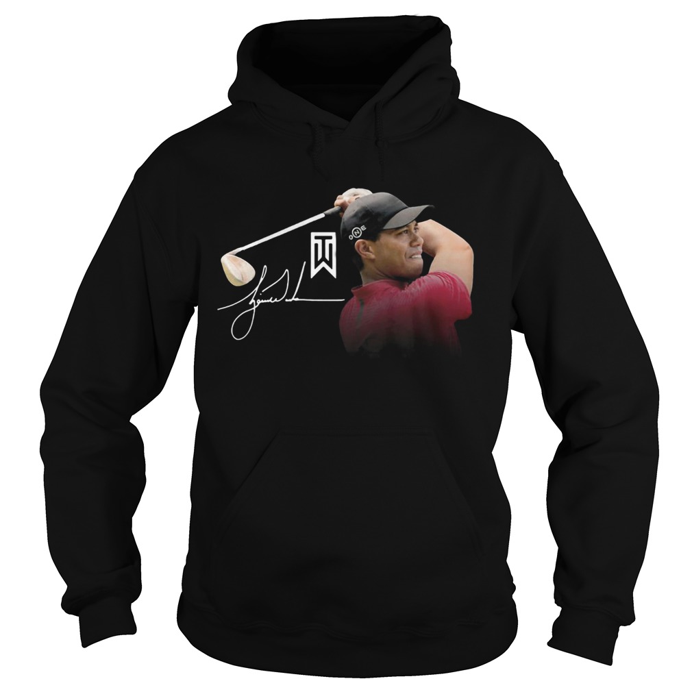 1572843210Tiger Woods Master golf signature Hoodie