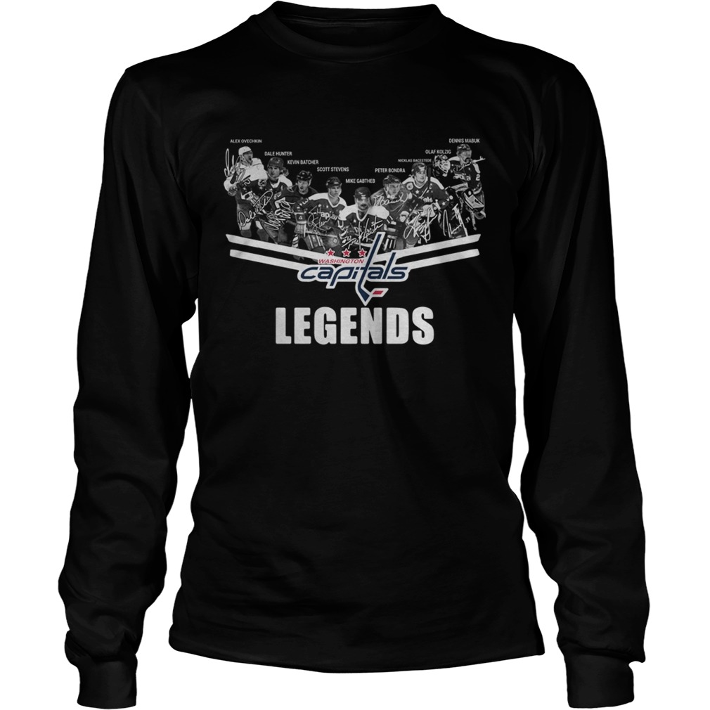 1572843412Washington Capitals Alexander Ovechkin Dale Hunter Kevin Hatcher legends signature LongSleeve