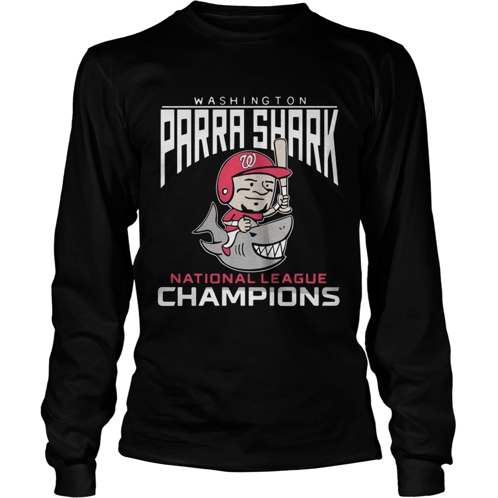 1572843528Washington National League Champions Gerardo Parra shark LongSleeve