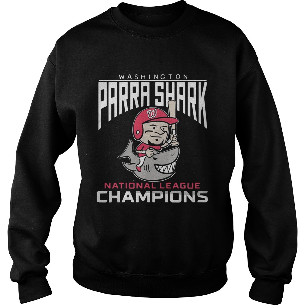 1572843528Washington National League Champions Gerardo Parra shark Sweatshirt