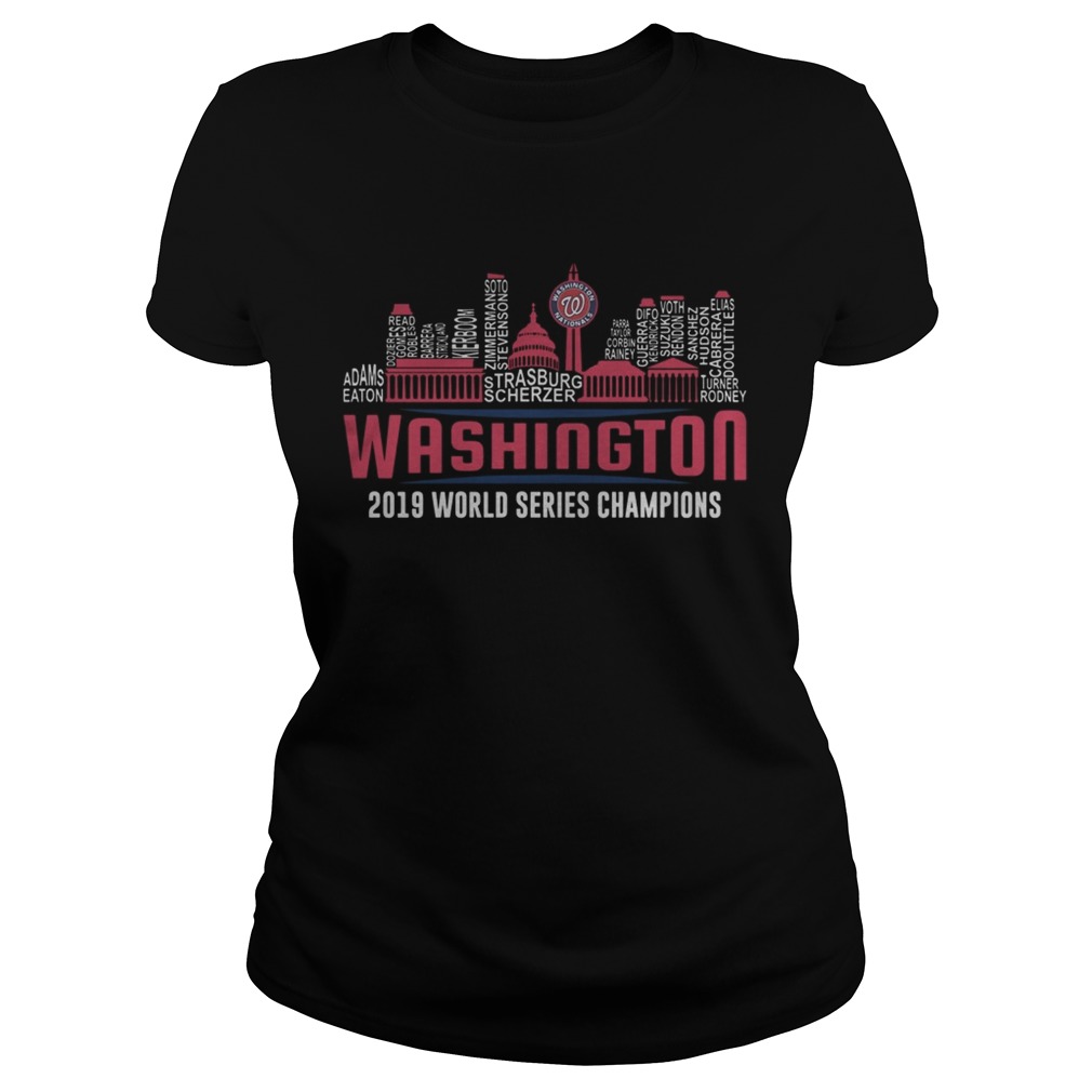 1572843669Washington Nationals 2019 World Series Champions Strasburg Scherzer Adam Eaton City Classic Ladies