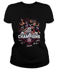 1572843856Washington Nationals Logo 2019 World Series Champions Signatures  Classic Ladies