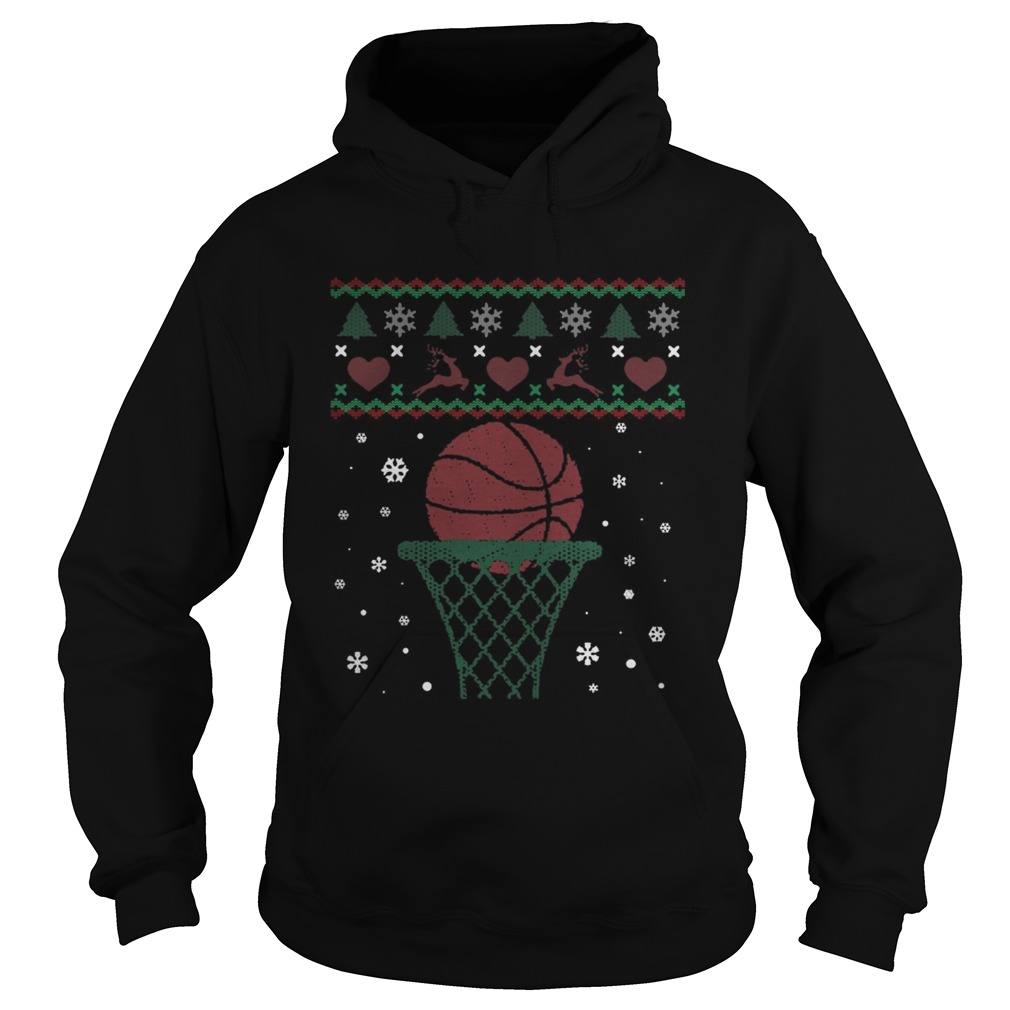 1572844204Basketball Player Christmas Hoodie