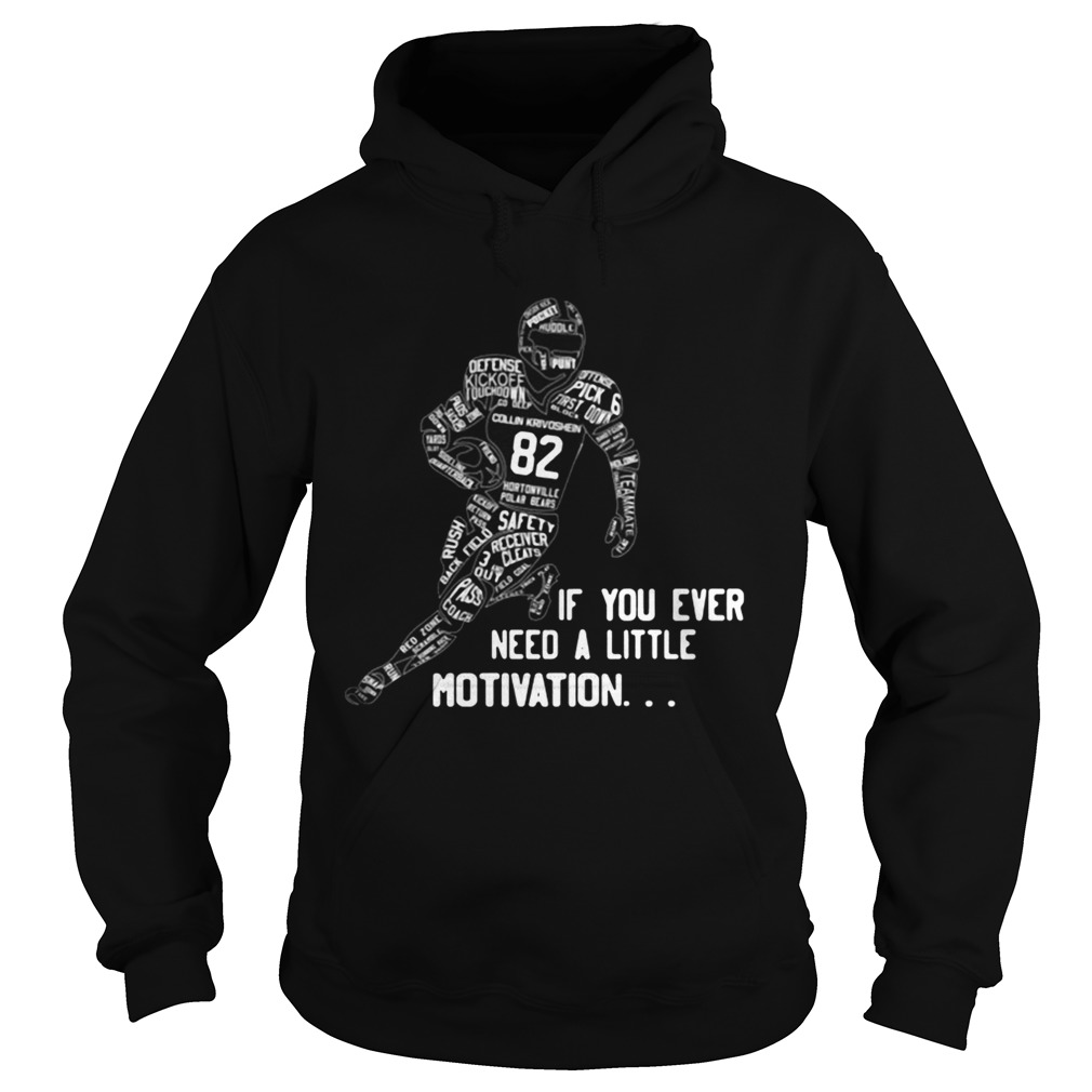 1572844413Collin Krivoshein If you ever need a little motivation Hoodie