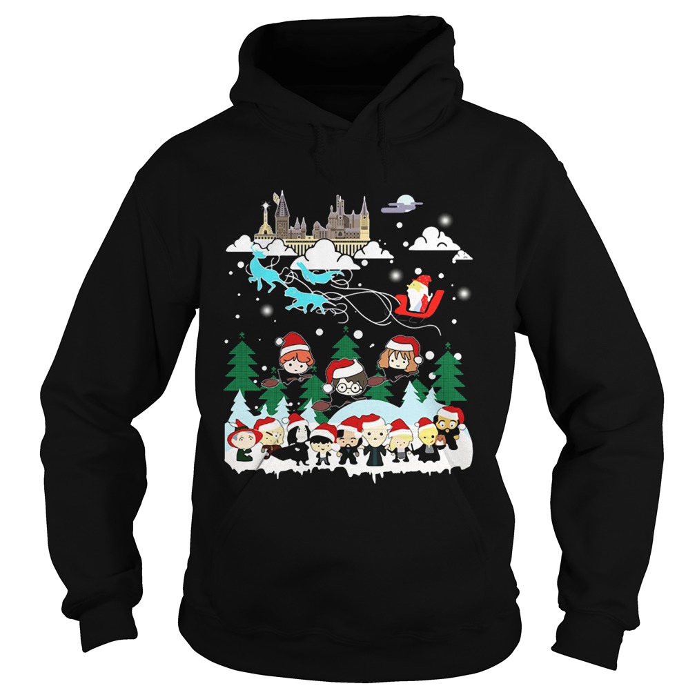 1572854478Harry Potter Chibi Ugly Christmas Hoodie