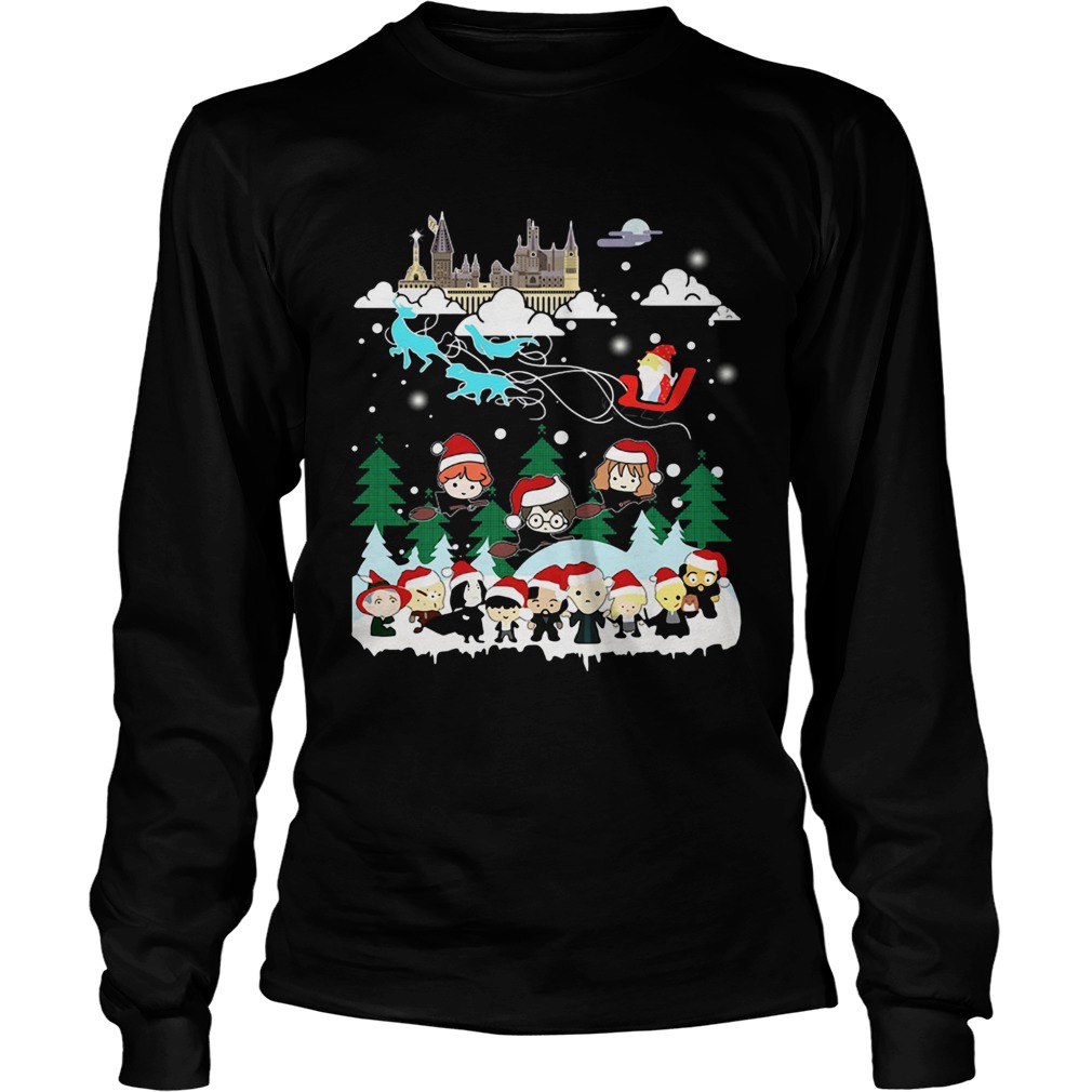 1572854478Harry Potter Chibi Ugly Christmas LongSleeve