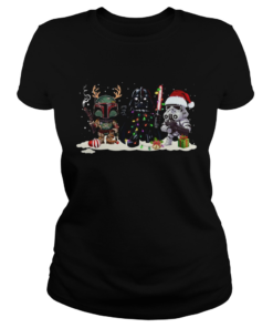 1572854812Star Wars Boba Fett Darth Vader Stormtrooper Christmas  Classic Ladies