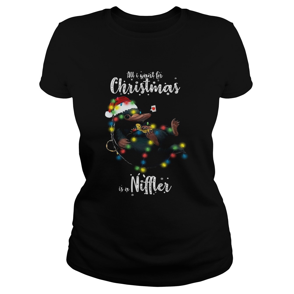 1572855061All I Want For Christmas Is A Niffler Classic Ladies