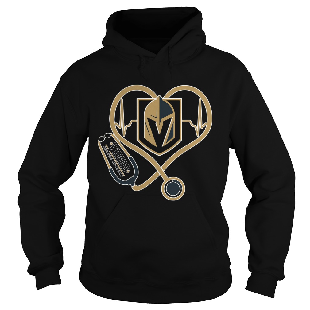 1572856538Heartbeat Nurse Love Vegas Golden Knights Hoodie