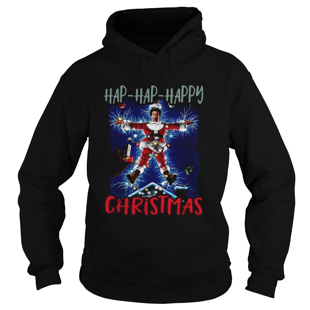 1572858817National Lampoonâ€™s Christmas Vacation Hap Hap Happy Christmas Hoodie