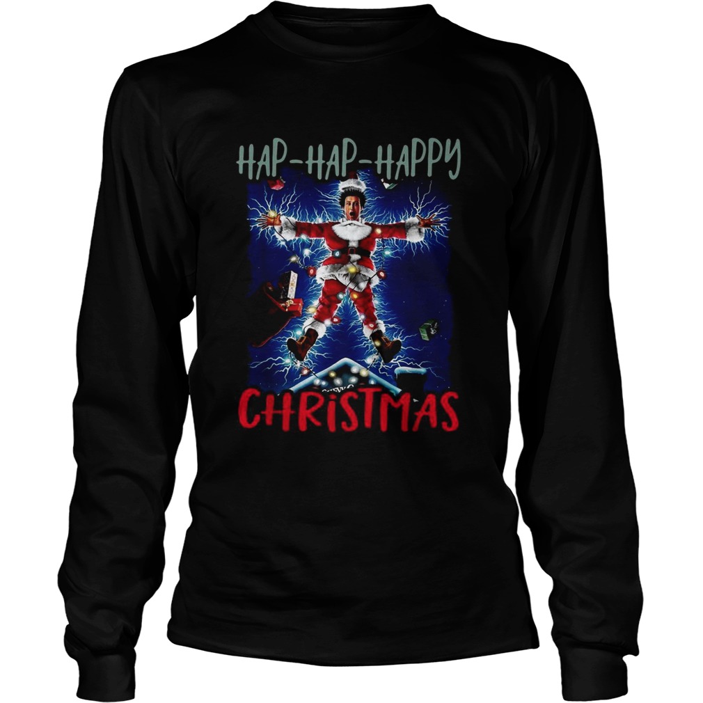 1572858817National Lampoonâ€™s Christmas Vacation Hap Hap Happy Christmas LongSleeve