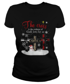 1572858966The cross is the evidence of godâ€™s love for us Christmas  Classic Ladies