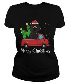 1572861785Gordon Setter Christmas Truck Tree Merry Christmas  Classic Ladies