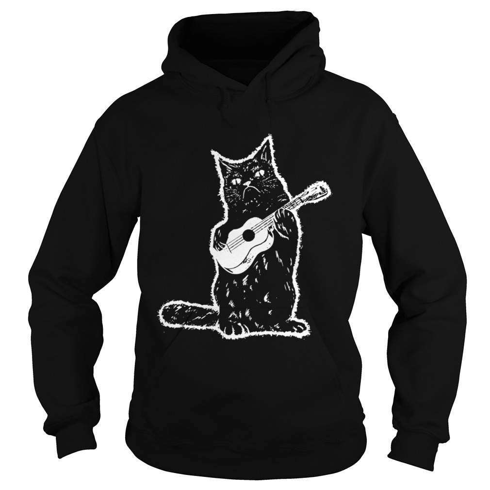 1572862201Black Cat Guitar Hoodie