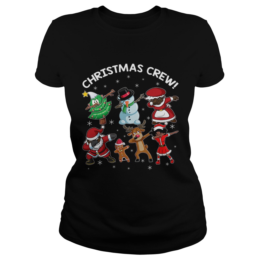 1572862238Black Santa Claus African American Christmas Crew Gift Classic Ladies