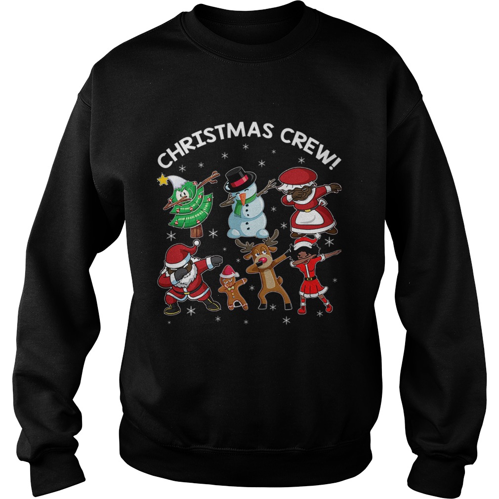 1572862238Black Santa Claus African American Christmas Crew Gift Sweatshirt