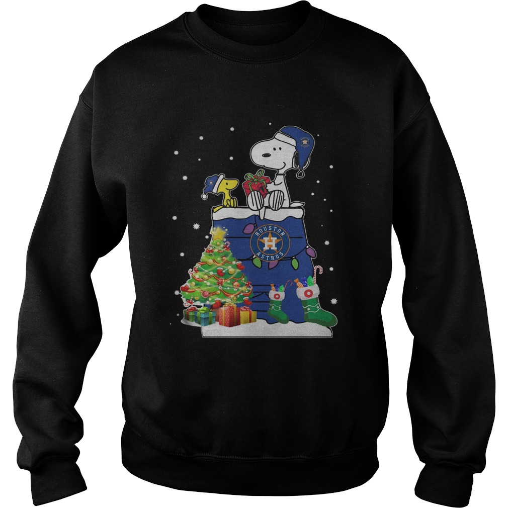 1572864303Houston Astros Snoopy And Woodstock Christmas Sweatshirt