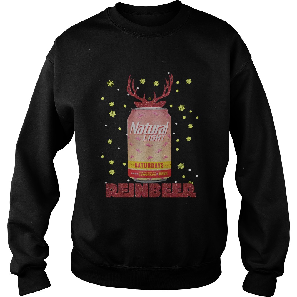 1572864659Natural Light Beer Strawberry Lemonade Naturdays Reinbeer Christmas Sweatshirt