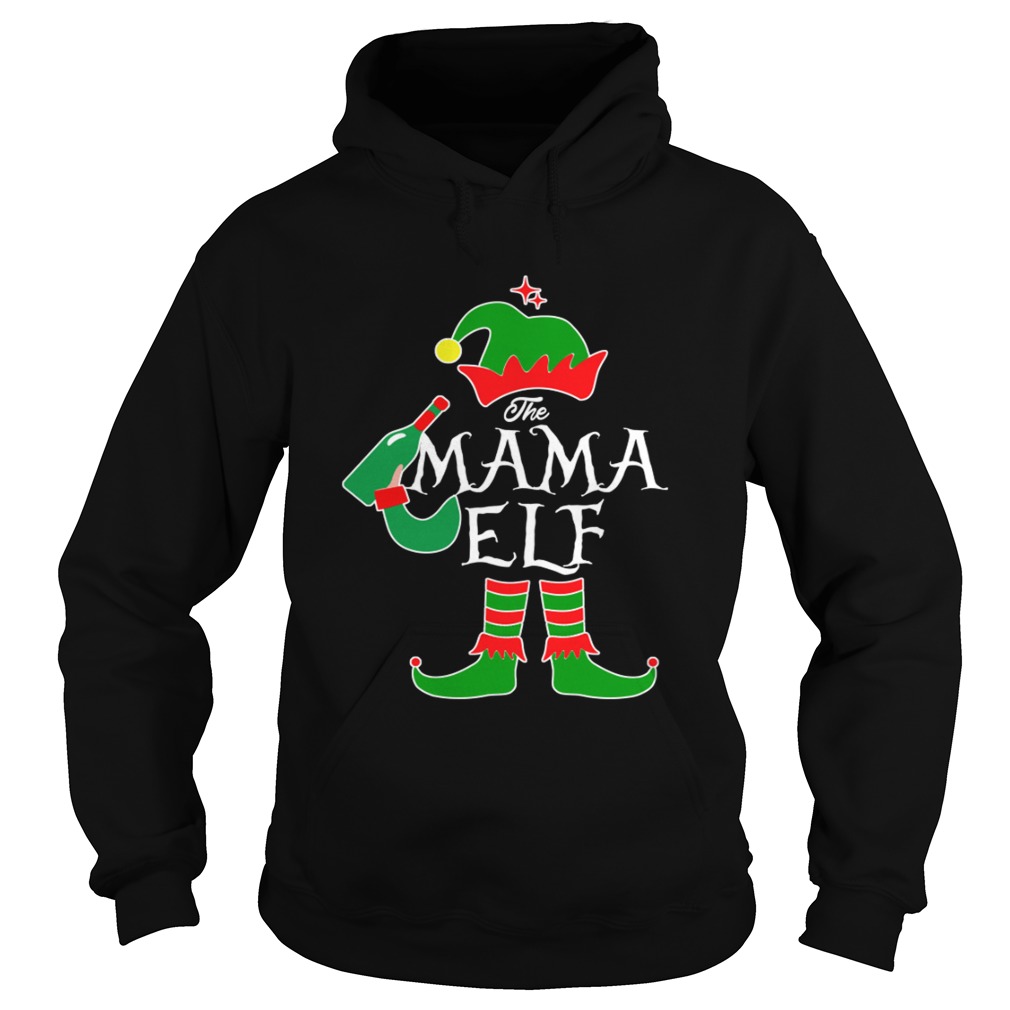 1572865072Funny The Mama Elf Family Matching Group Christmas Hoodie