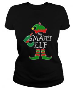 1572865193Funny The Smart Elf Family Matching Group Christmas  Classic Ladies