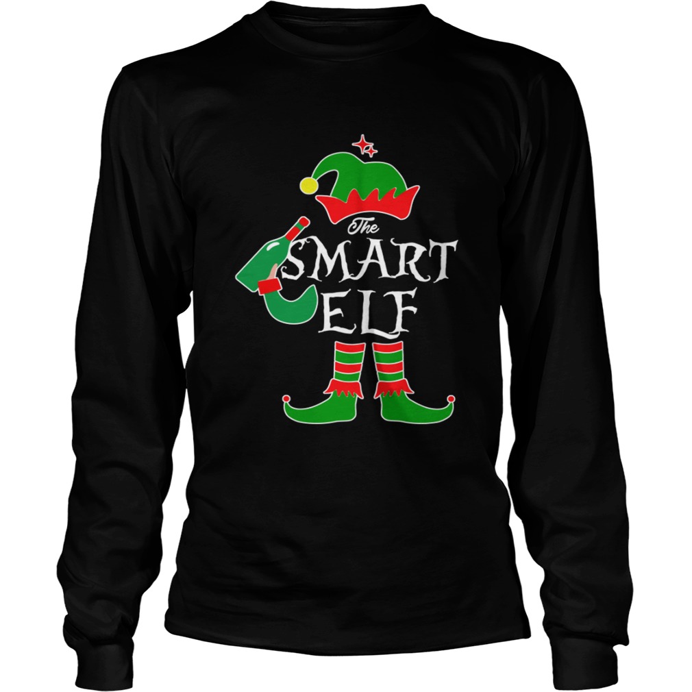 1572865193Funny The Smart Elf Family Matching Group Christmas LongSleeve