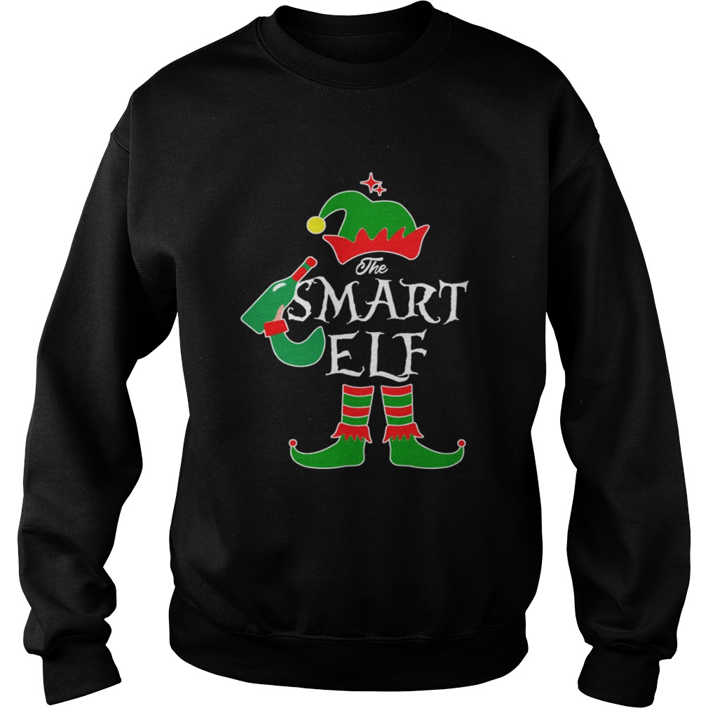 1572865193Funny The Smart Elf Family Matching Group Christmas Sweatshirt