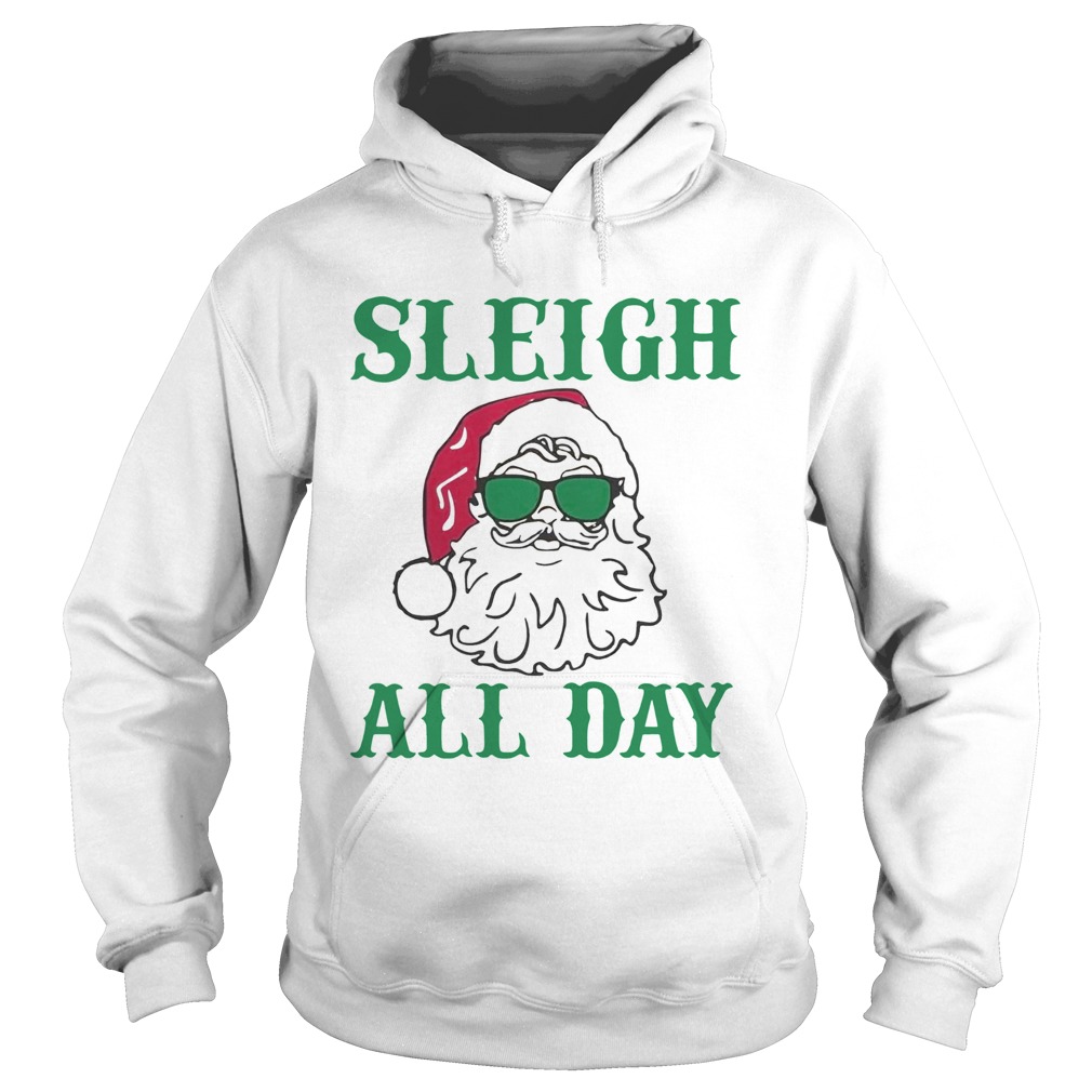 1572867811Santa Sleigh All Day Christmas Hoodie