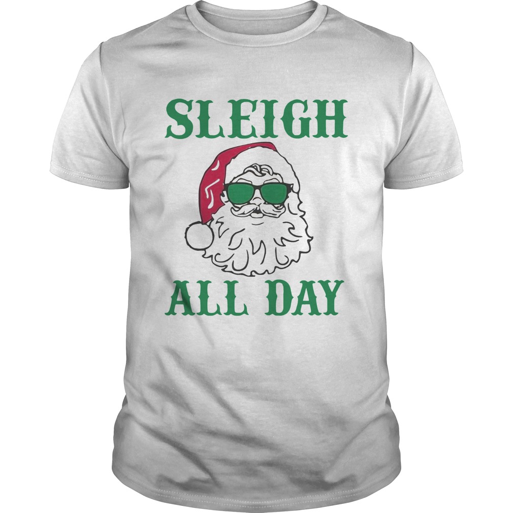 Santa Sleigh All Day Christmas shirt