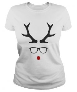 1572868190Hipster Rudolph Christmas  Classic Ladies