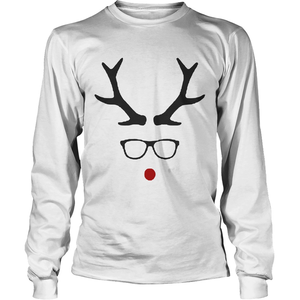 1572868190Hipster Rudolph Christmas LongSleeve