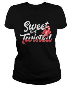 1572868467Sweet But Twisted Funny Candy Cane  Classic Ladies